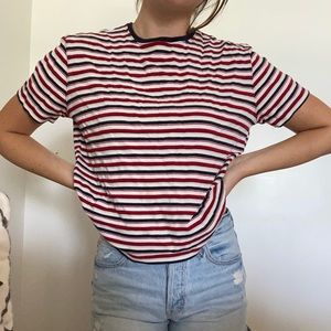 stripped t shirt